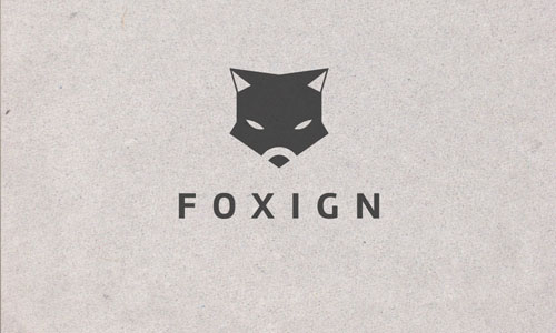 Foxign Logo Design