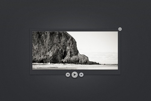 Dark slider PSD