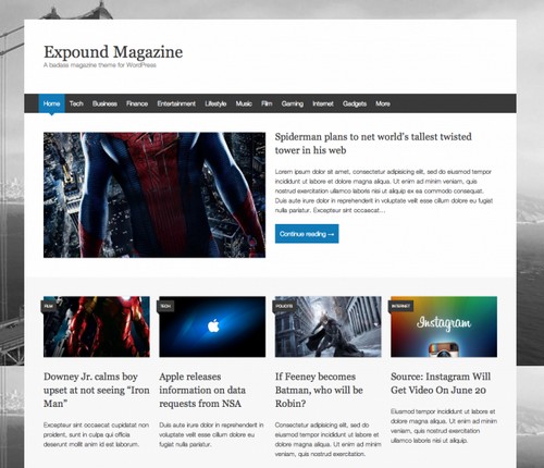 Expound WP Theme