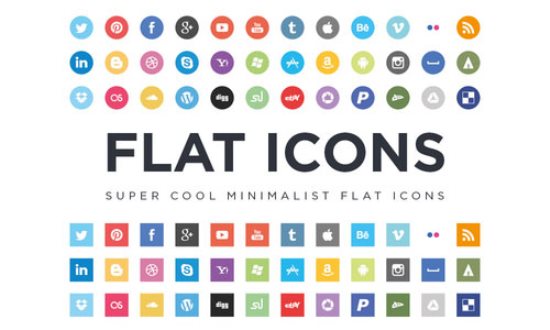 Flat Icons EPS