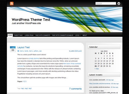 Graphene WordPress Theme