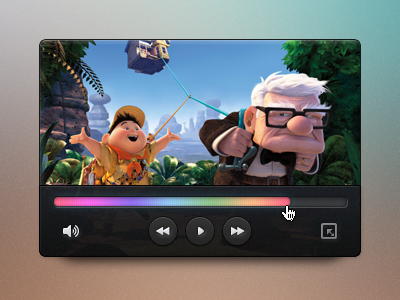 Mini video player for PSD file