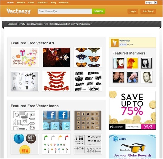 20 Websites with Free Vector Graphics - iDevie