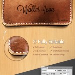 Wallet PSD Icon