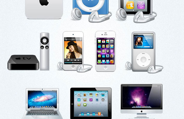 freebie apple devices icons pack download