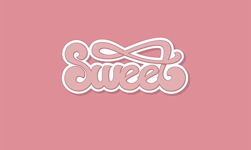 Sweet Typography Logo