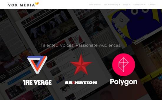 vox media web design