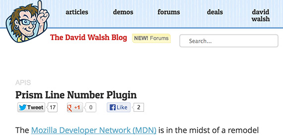 David walsh web design blog top blogs follow