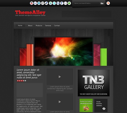 Destro WordPress Free Theme