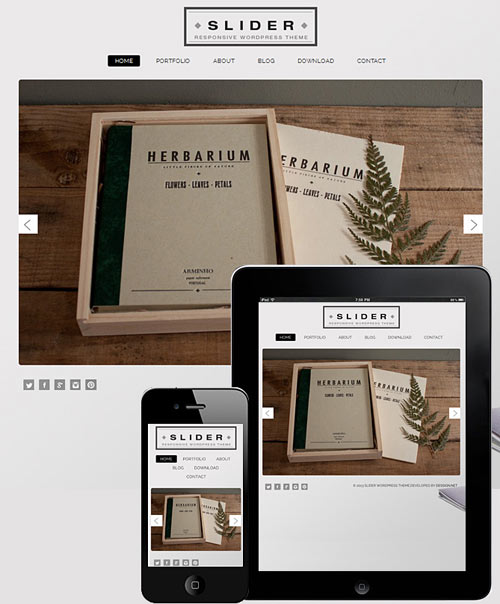 Slider Responsive Theme