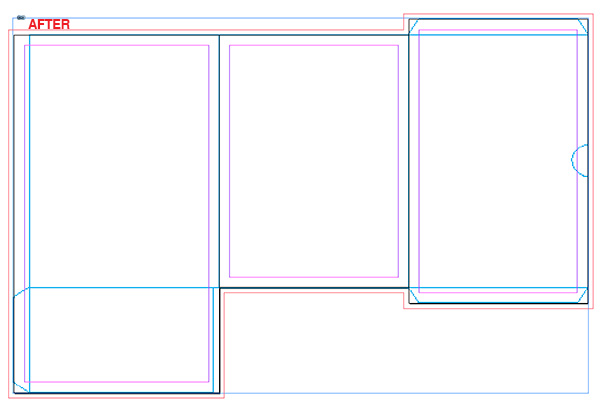 after y axis change