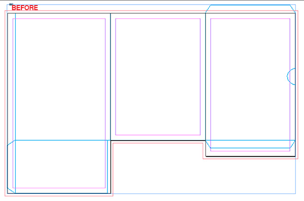 before y axis change