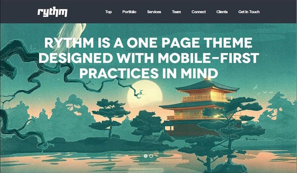 rythm-one-page-responsive-wordpress-theme