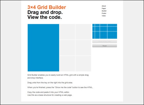 Grid Web Page Templates