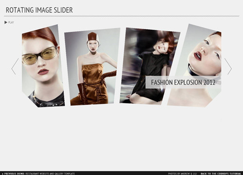 Rotating Image Slider With Jquery