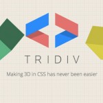 Create Pure CSS 3D Model With Tridiv