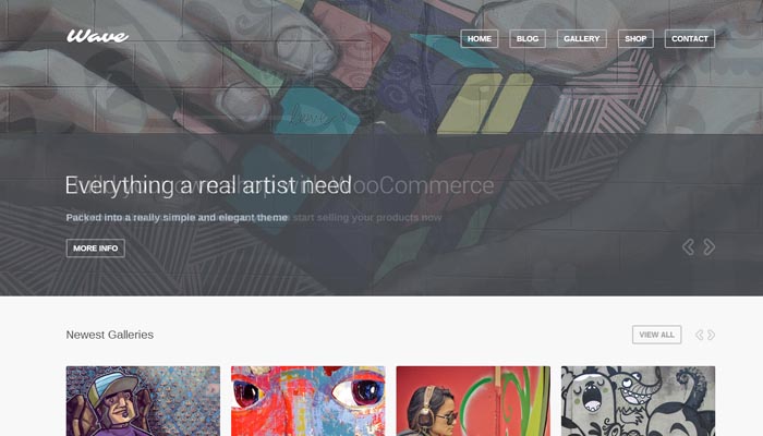 best free wordpress themes for artist portfolios