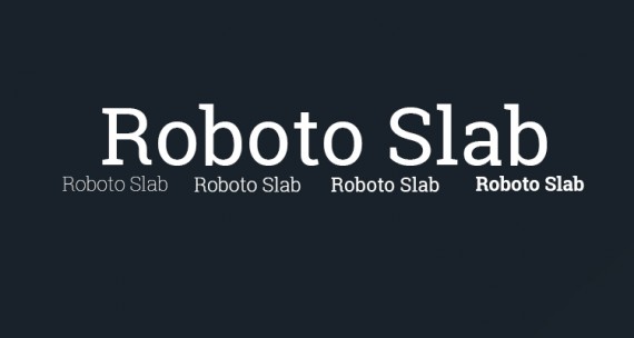 roboto slab