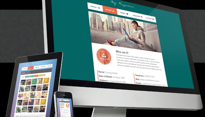 Responsive Bootstrap CV  Resume