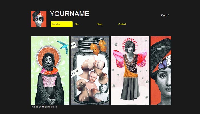 20 Beautiful Portfolio Website Templates for Artists iDevie