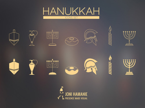 Hanukkah Icons