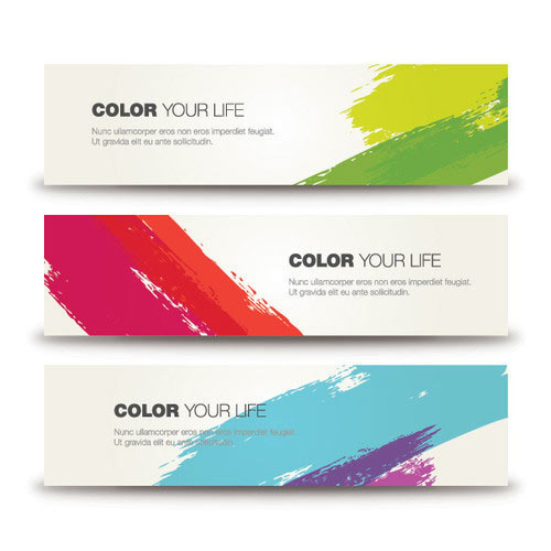 Color Your Life Vector Graphic