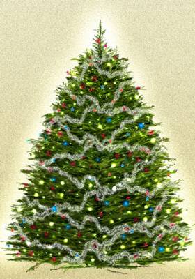 Draw a Christmas tree Christmas Photoshop Tutorials