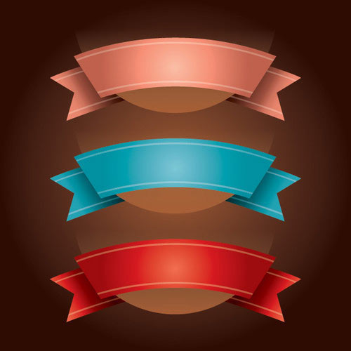 Ribbons Vector Graphic