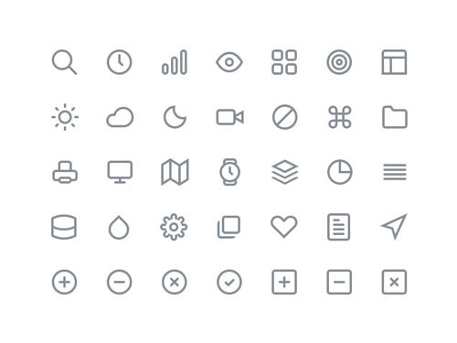 Feather Icon Set: Free Icons