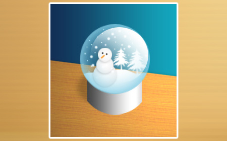 3D Snow Globe