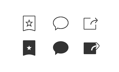 Aubrey Johnson's animated GIF, demonstrating the work our brain's undertake in processing icons
