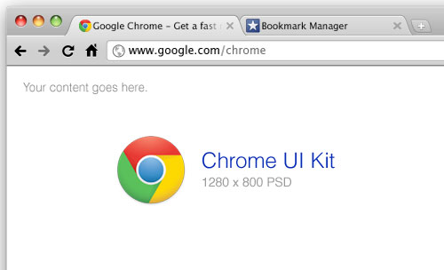 Chrome UI Kit