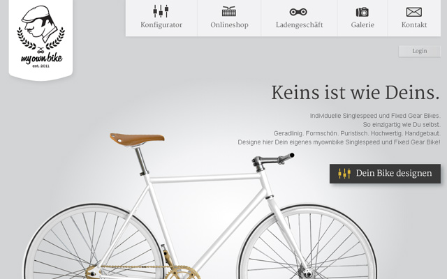 imple grey german deutsch webshop layout
