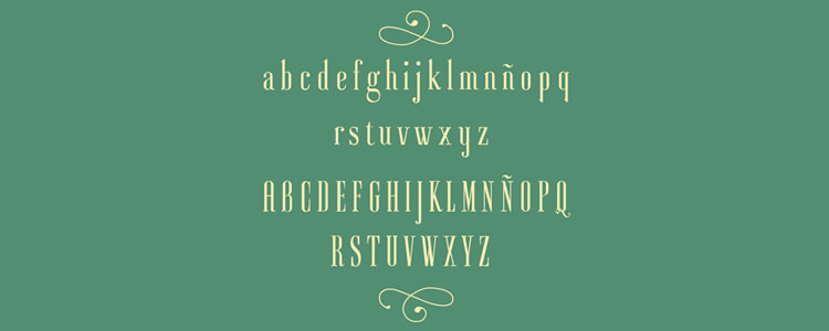 Ayresfont designed by Mariel Gornati free typeface