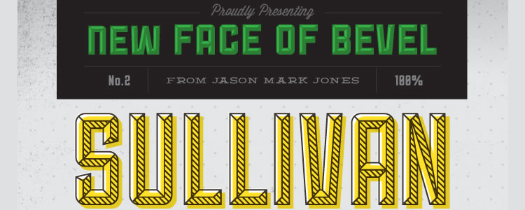 Sullivanfont designed by Jason Mark Jones free typeface