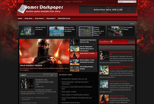Gamer Darkpaper