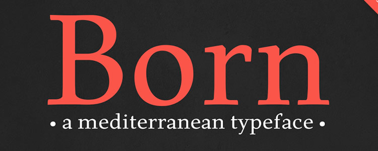 Born Free free typeface