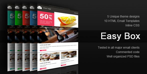 Easy Box Effective Newsletter Template