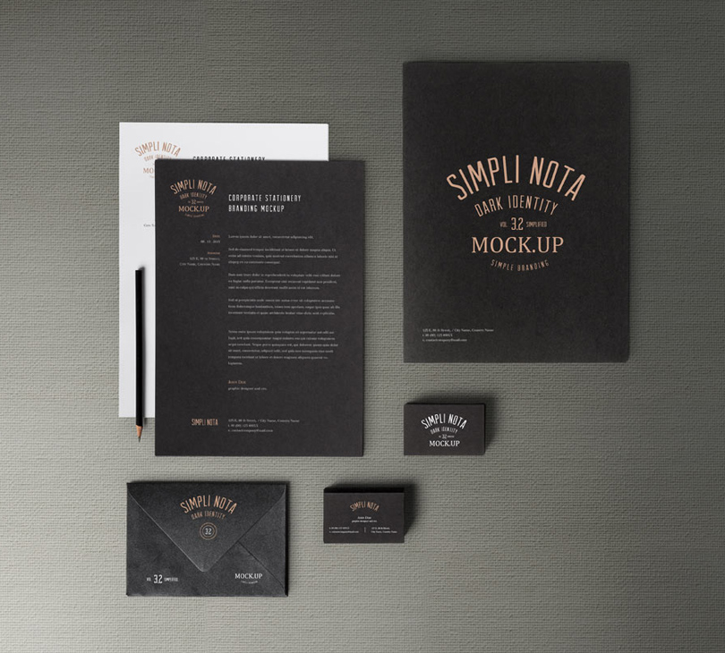 Stationary Branding Mockup