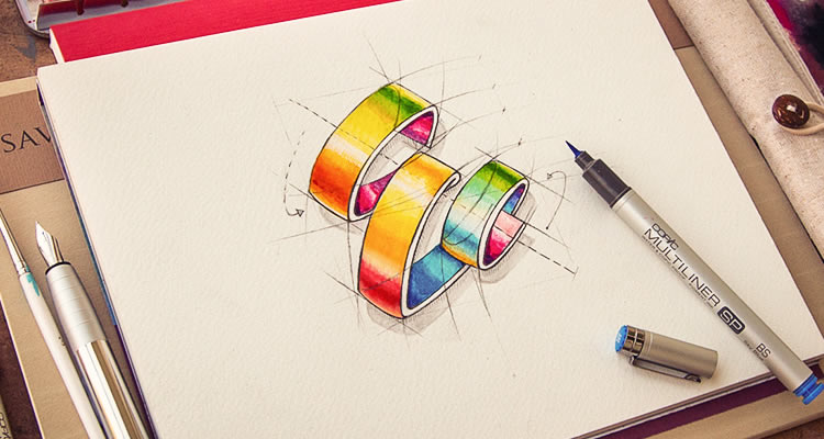 Logotypes Collection by Creative Mints logo sketching design process branding