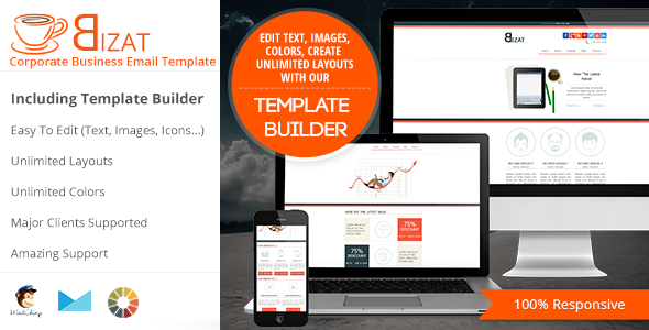 Bizat Effective Premium Newsletter Templates  