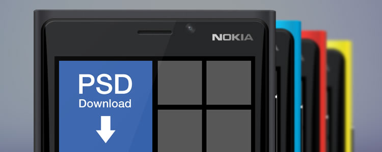 Nokia Lumia 920 Mockup