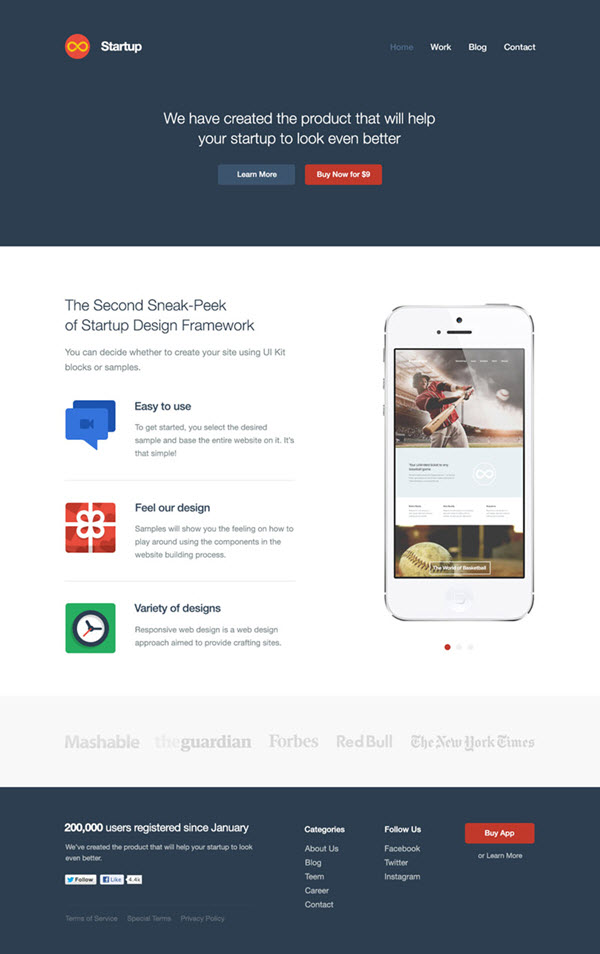 Startup Flat Example 01