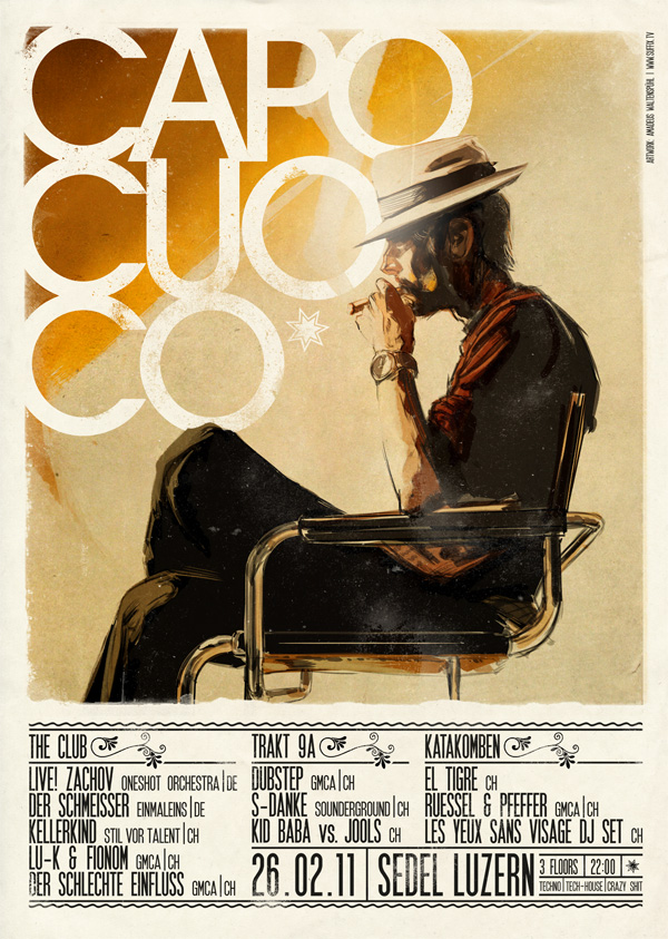 tumblr lqnbxqacc61qzux4zo1 12801 45 Creative Gig Poster Designs