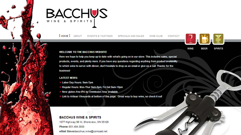 Bacchus Wines & Spirits
