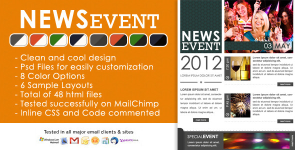 News Event Effective Newsletter Template