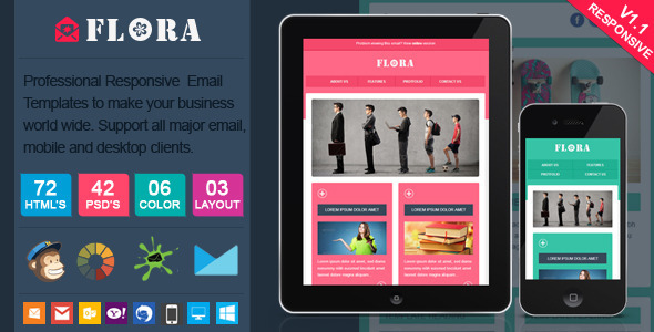 Flora Effective Newsletter Template