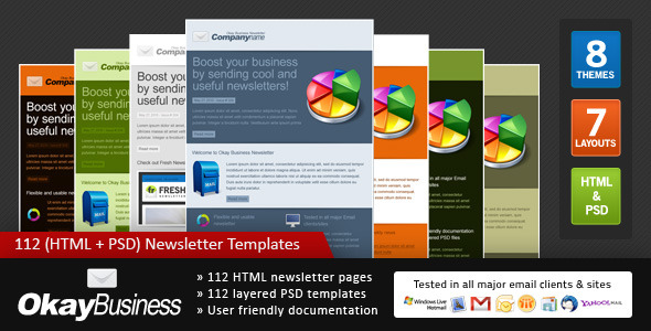 Okay Business Effective Newsletter Template