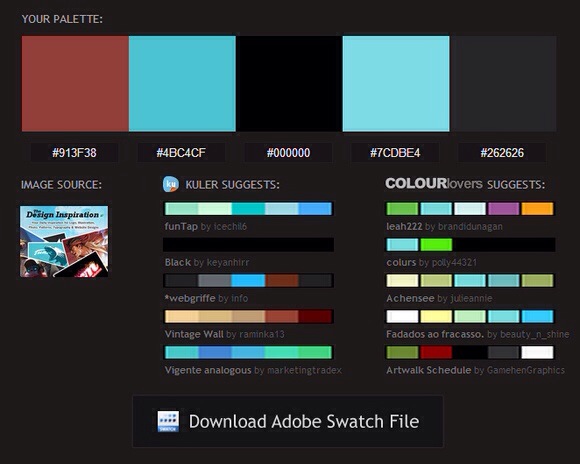 Pictaculous – A Color Palette Generator via Email