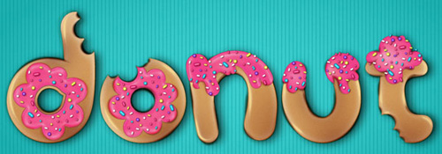 How to Create a Donut Font Style That Will Have Your Clients Drooling